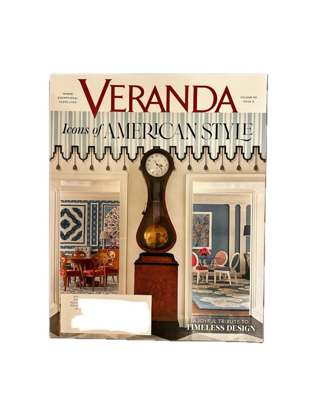 Veranda Magazine Issue 4 July/August 2026 Icons of American Style Joyful Tribute